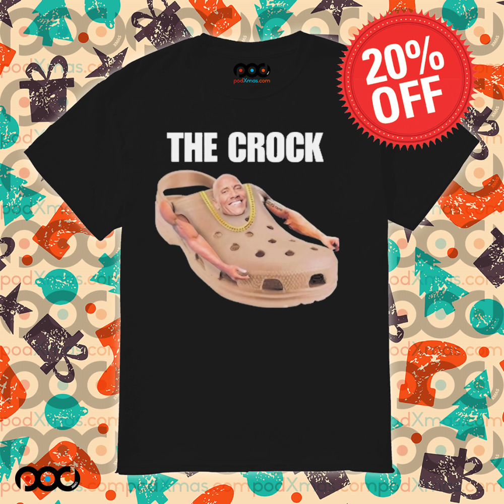 The Crock Dwayne Johnson Croc Meme Shirt
