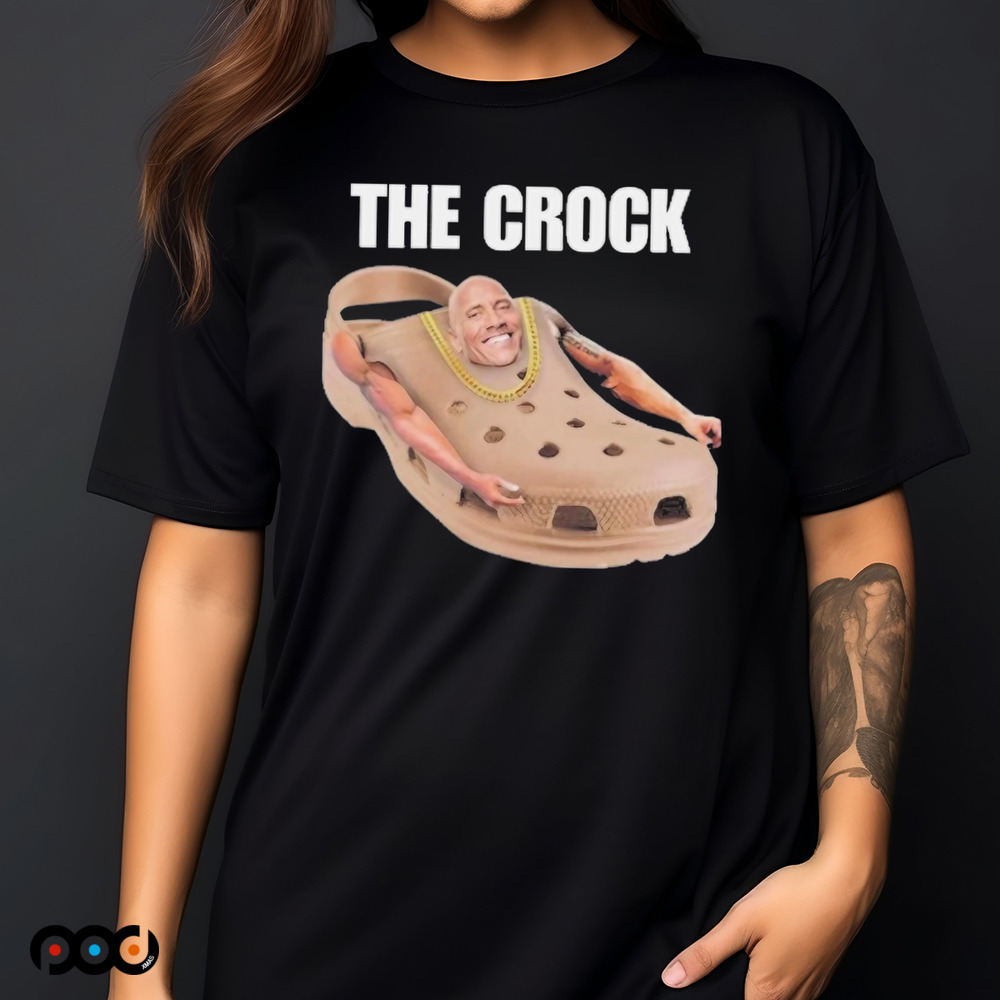 The Crock Dwayne Johnson Croc Meme Shirt