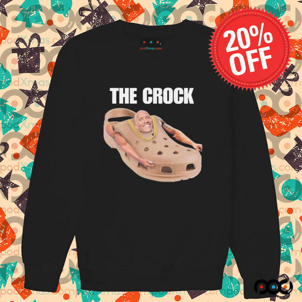 The Crock Dwayne Johnson Croc Meme Shirt