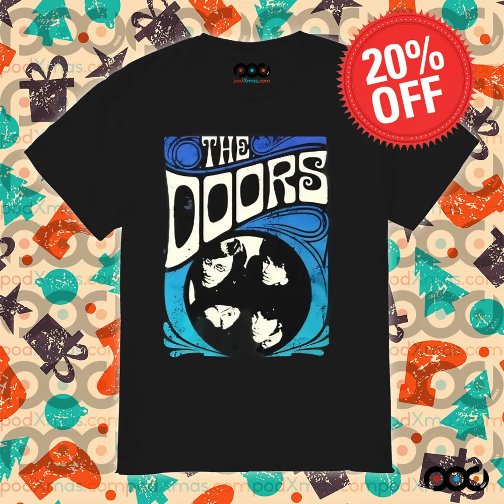 The Doors Blue 2025 Tour Shirt