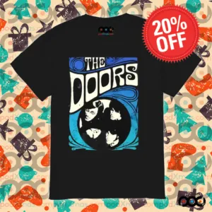The Doors Blue 2025 Tour Shirt