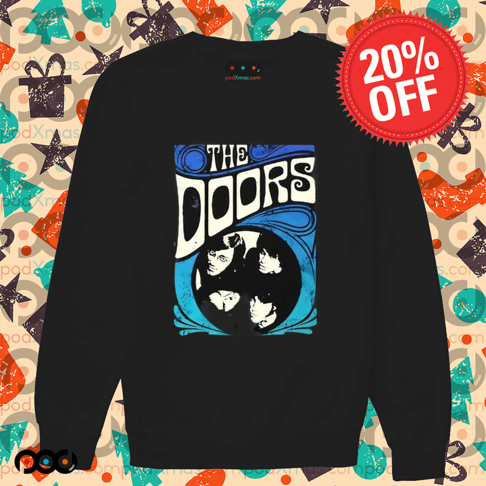 The Doors Blue 2025 Tour Shirt