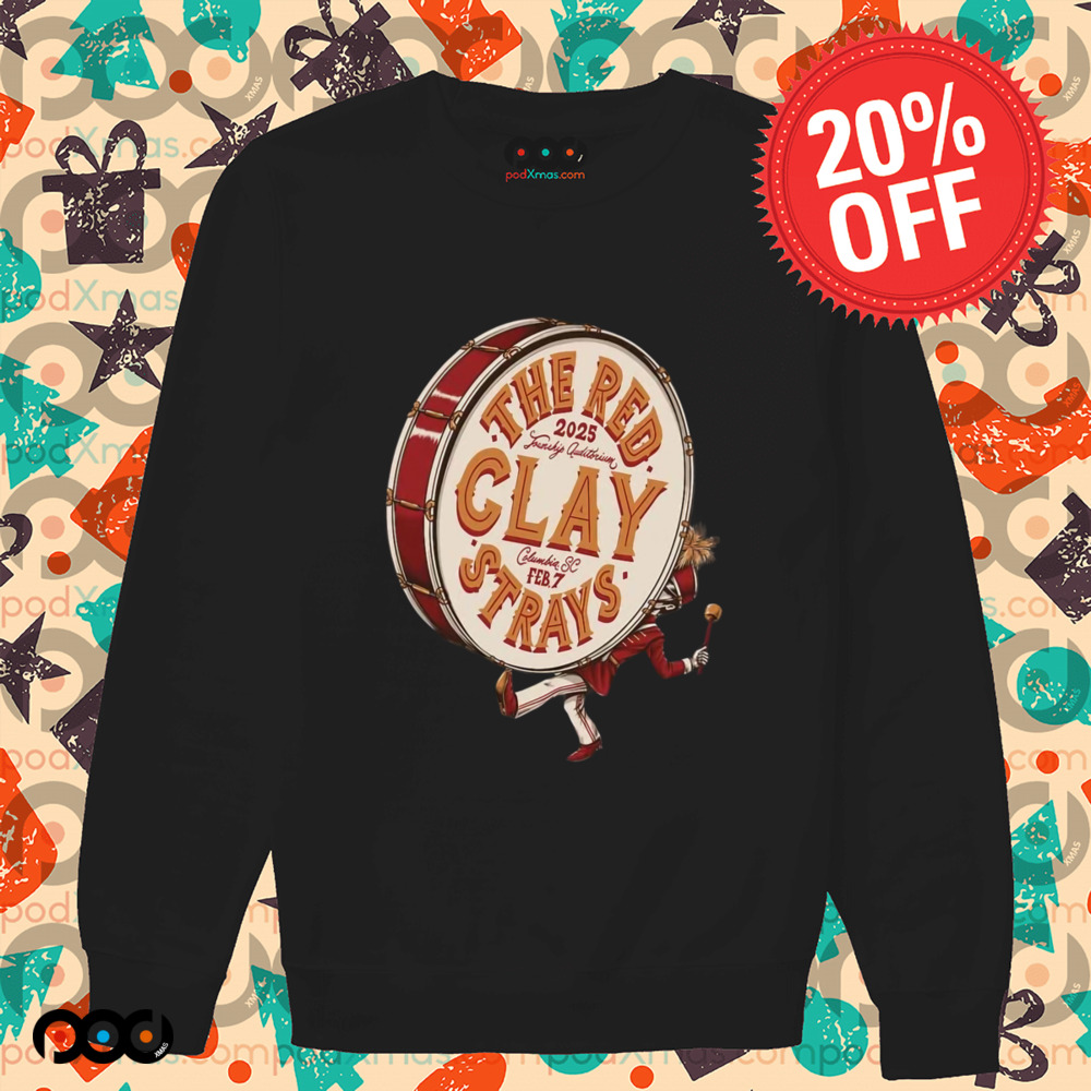The Red Clay Strays Feb 7 2025 At Township Auditorium In Columbia Sc Tour Shirt The Red Clay Strays Feb 7 2025 At Township Auditorium In Columbia Sc Tour Shirt
