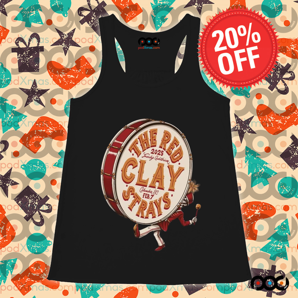 The Red Clay Strays Feb 7 2025 At Township Auditorium In Columbia Sc Tour Shirt The Red Clay Strays Feb 7 2025 At Township Auditorium In Columbia Sc Tour Shirt