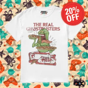 The real ghostbusters pizza shirt