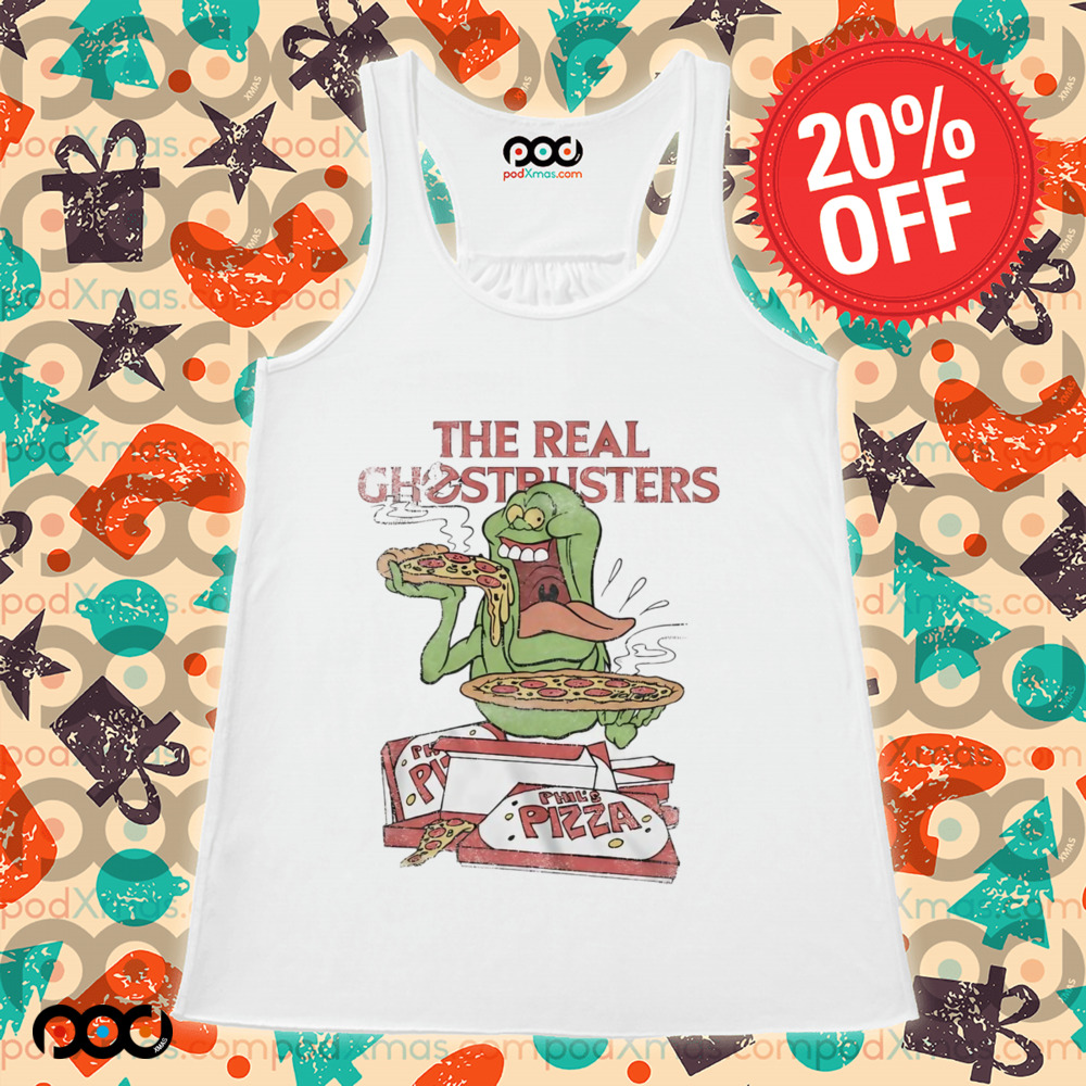 The real ghostbusters pizza shirt
