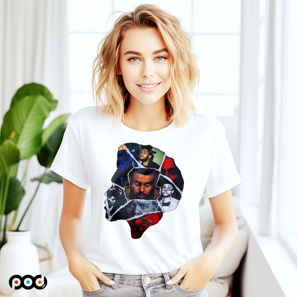 The weeknd head albums shirt