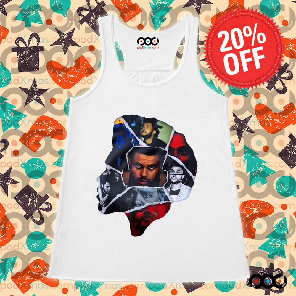 The weeknd head albums shirt