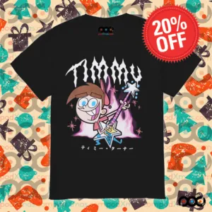 Timmy The Fairly OddParents Timmy Guitar Boyfriend Fit Girls Shirt