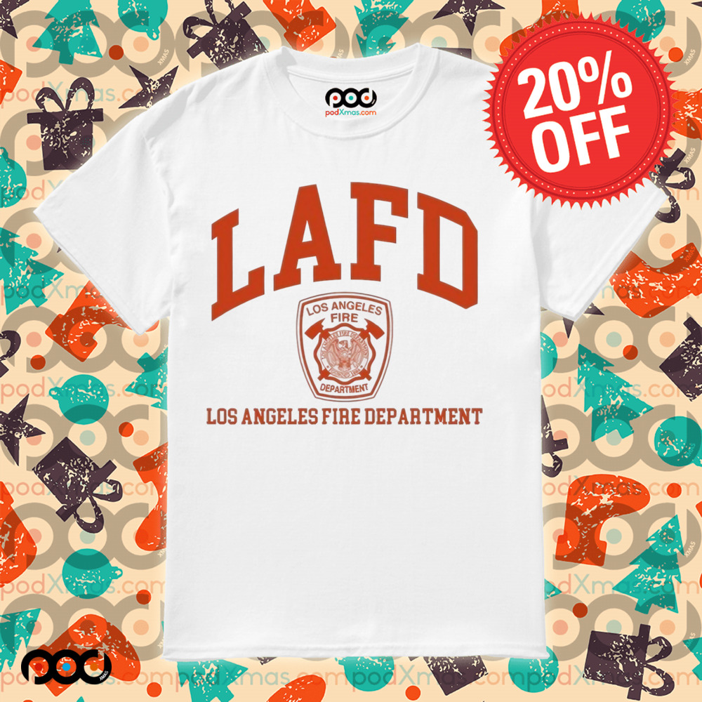 Tom Brady Wearing Lafd Los Angeles Fire Department Shirt
