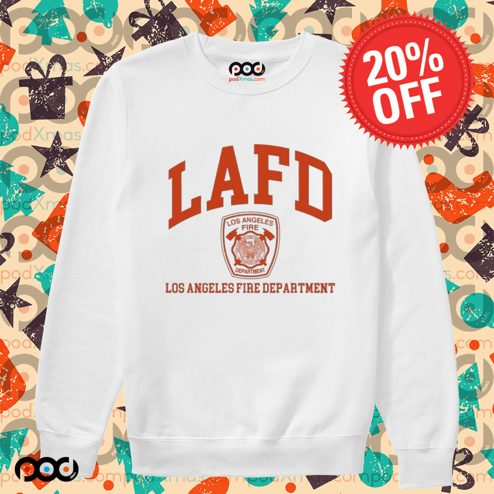 Tom Brady Wearing Lafd Los Angeles Fire Department Shirt