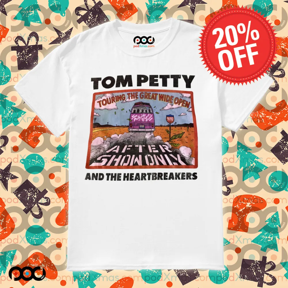 Tom Petty & The Heartbreakers Touring The Great Wide Open After Show Only Shirt