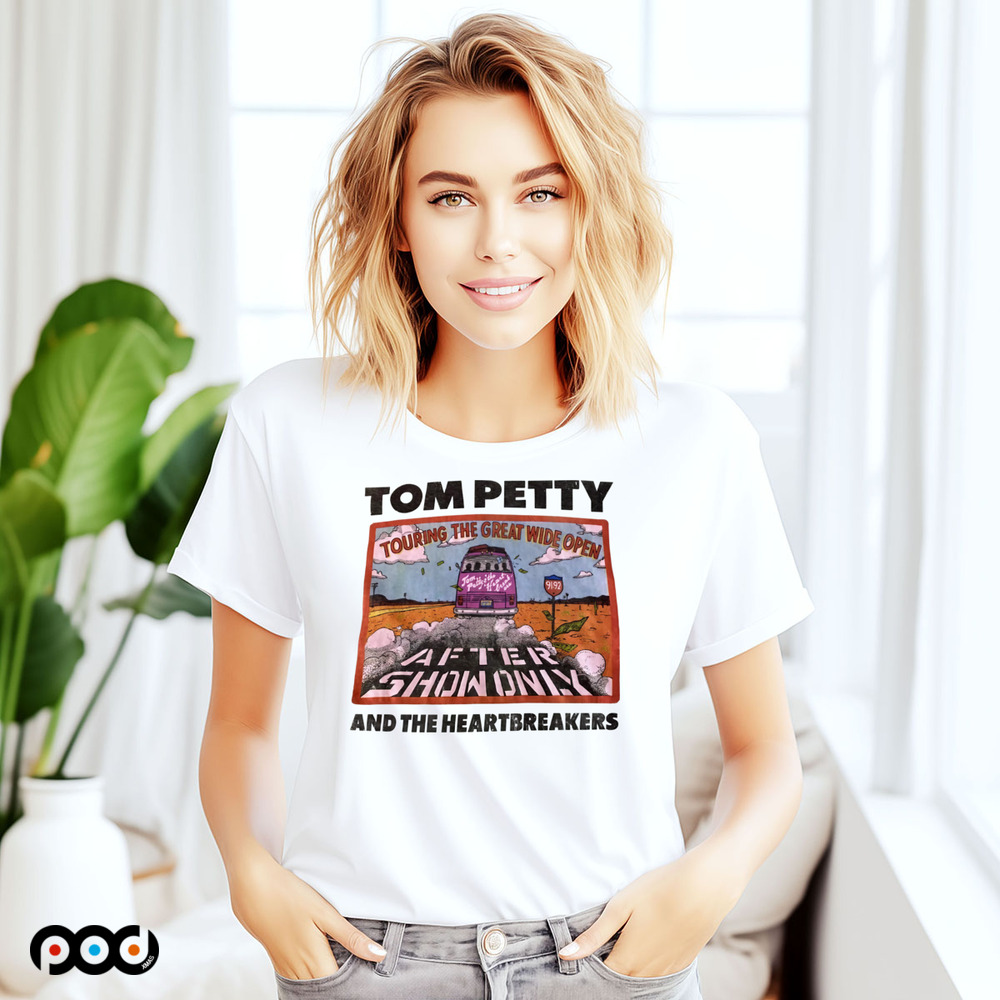Tom Petty & The Heartbreakers Touring The Great Wide Open After Show Only Shirt