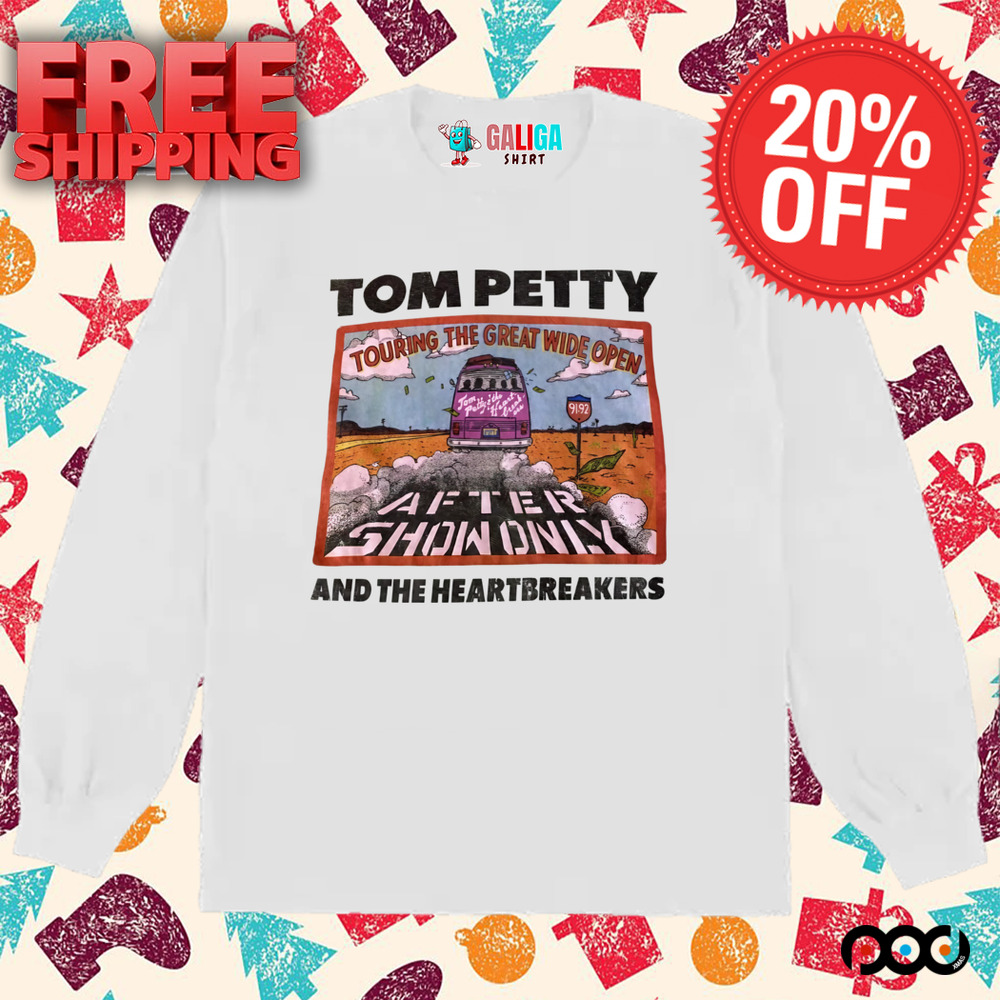 Tom Petty & The Heartbreakers Touring The Great Wide Open After Show Only Shirt