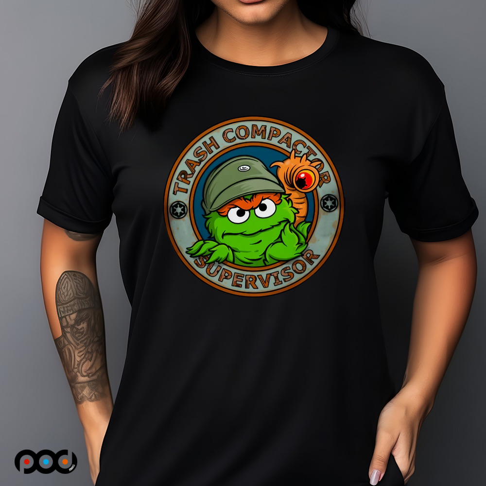 Trash Compactor Supervisor Shirt