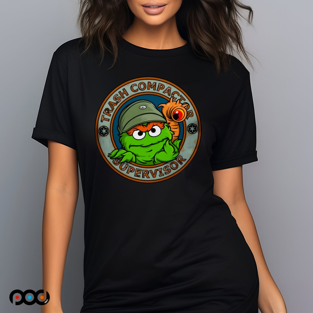 Trash Compactor Supervisor Shirt
