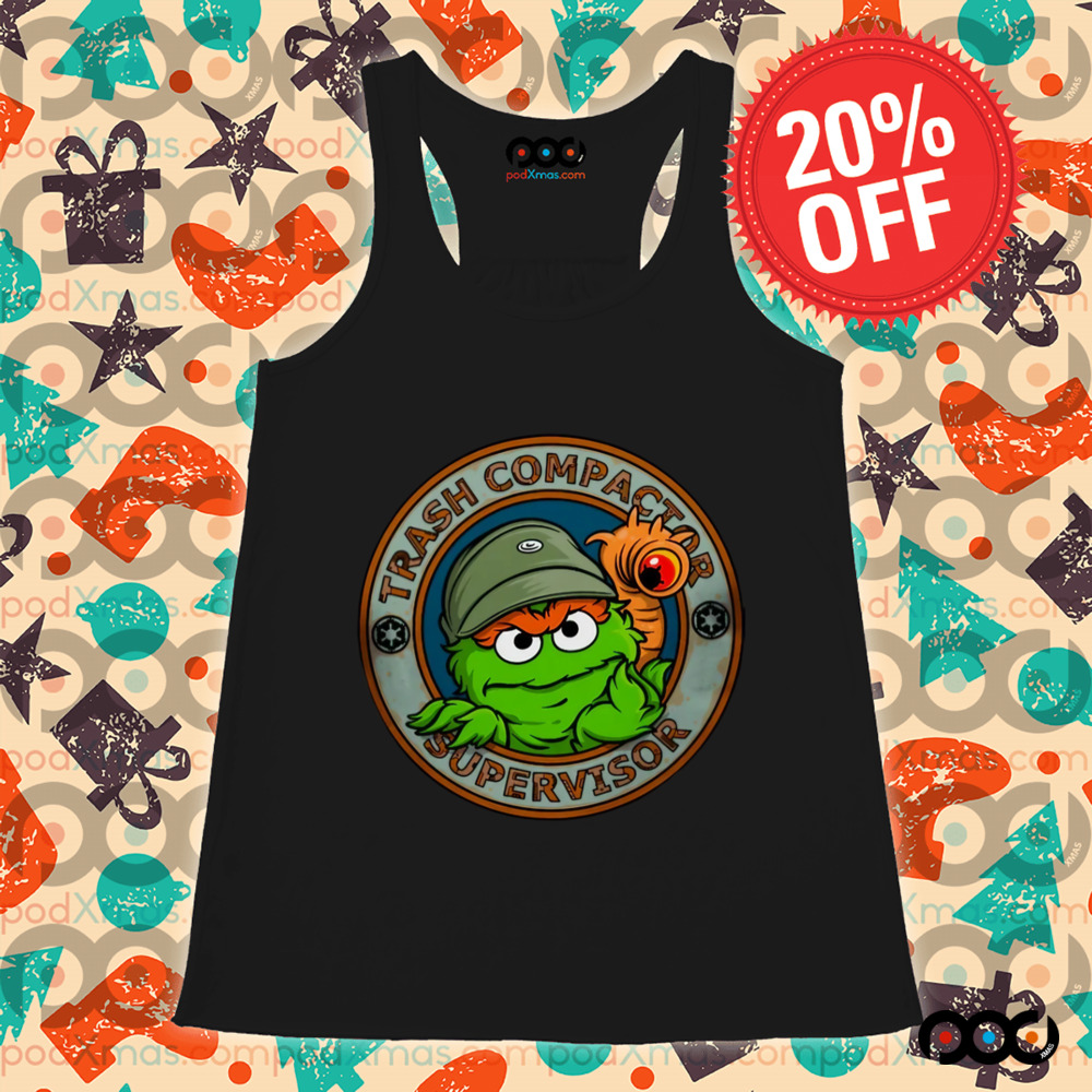 Trash Compactor Supervisor Shirt