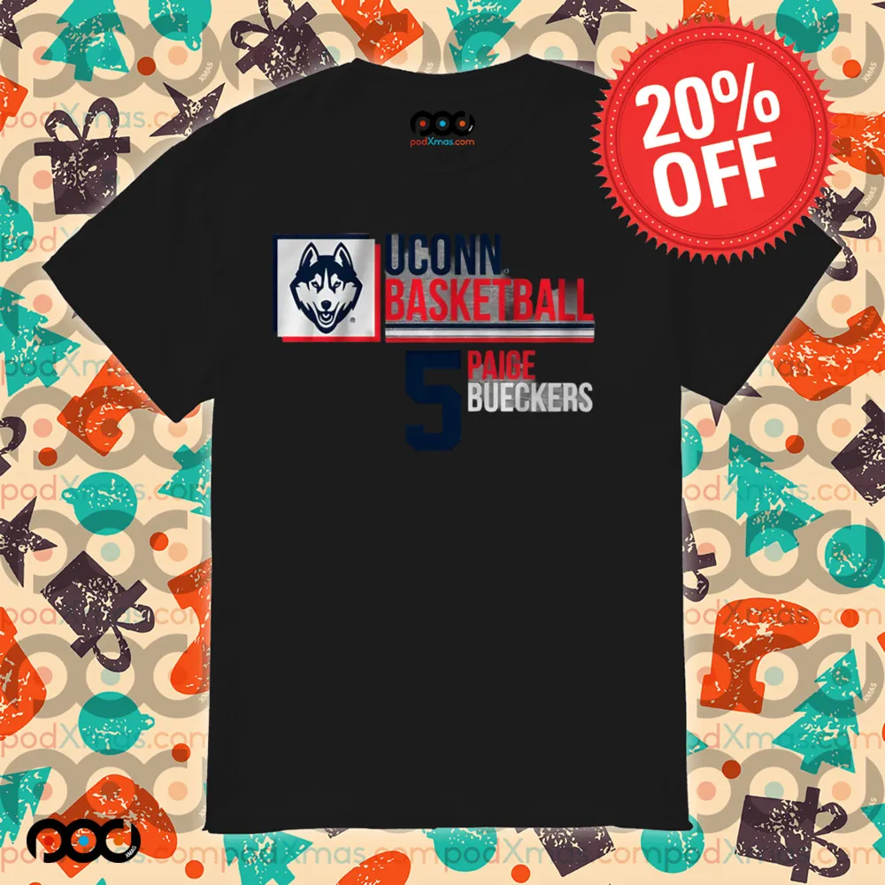 UConn Basketball 5 Paige Bueckers Huskies shirt