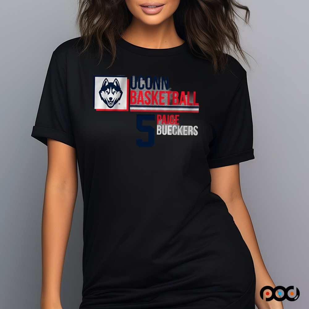 UConn Basketball 5 Paige Bueckers Huskies shirt