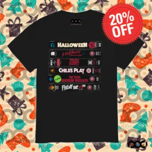 VHS Slasher Stalk Halloween a nightmare prom night child's play shirt