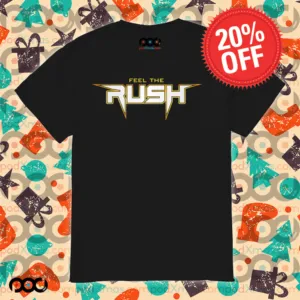 WWE Feel the Rush shirt