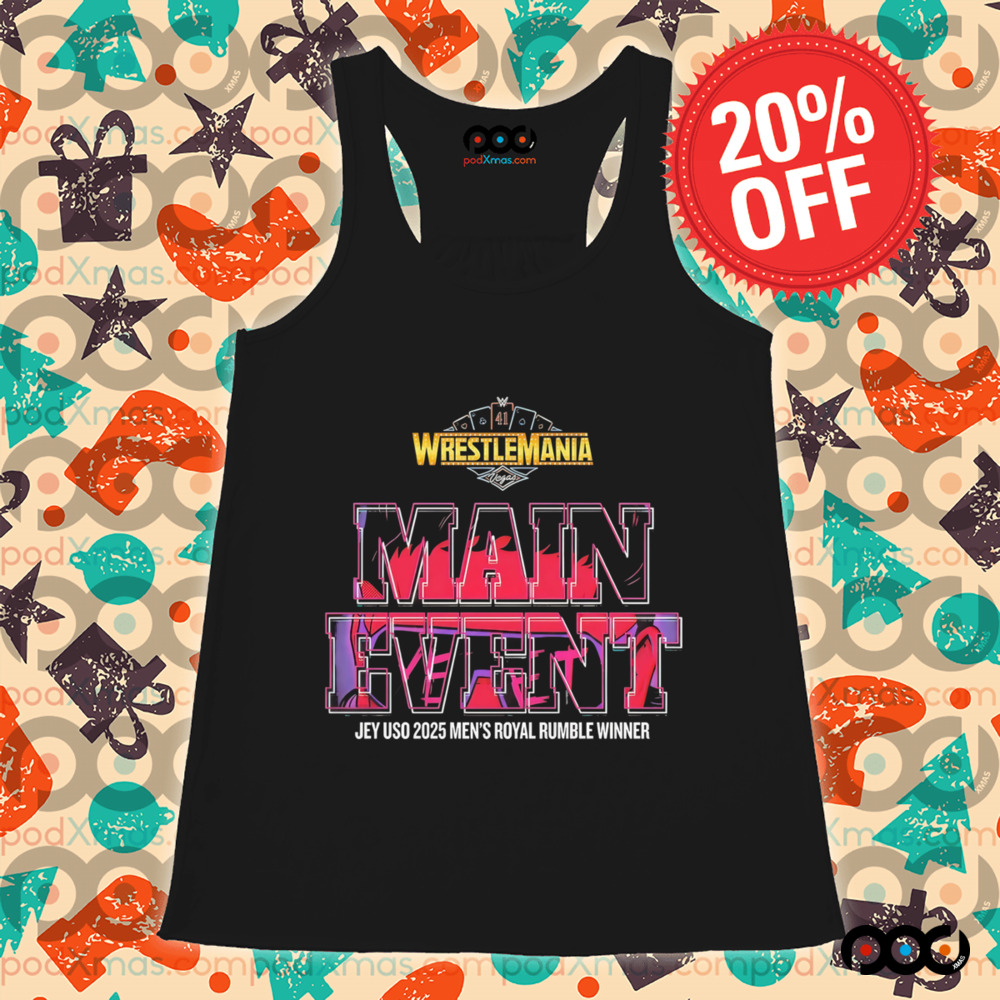WWE Main Event Jey Uso 2025 Men’s Royal Rumble Winner shirt