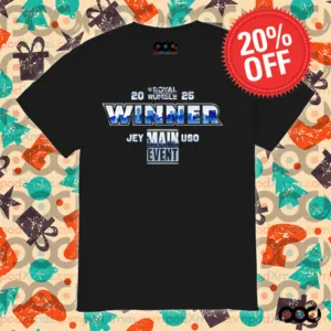 WWE Royal Rumble 2025 Winner Jey Uso Main Event shirt