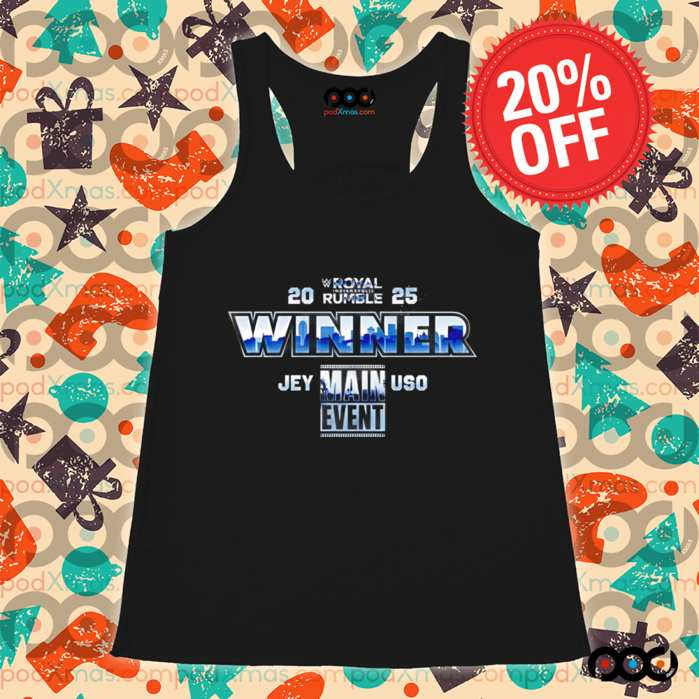 WWE Royal Rumble 2025 Winner Jey Uso Main Event shirt
