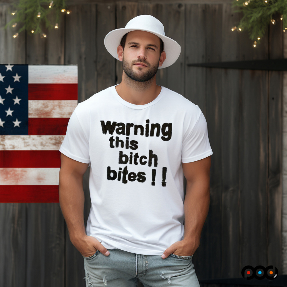 Warning This Bitch Bites Shirt