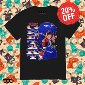Wayne Gretzky St. Louis Blues Vertical signature shirt