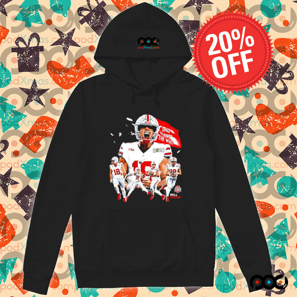 Will Howard Ohio State Buckeyes Graphic 2025 Shirt