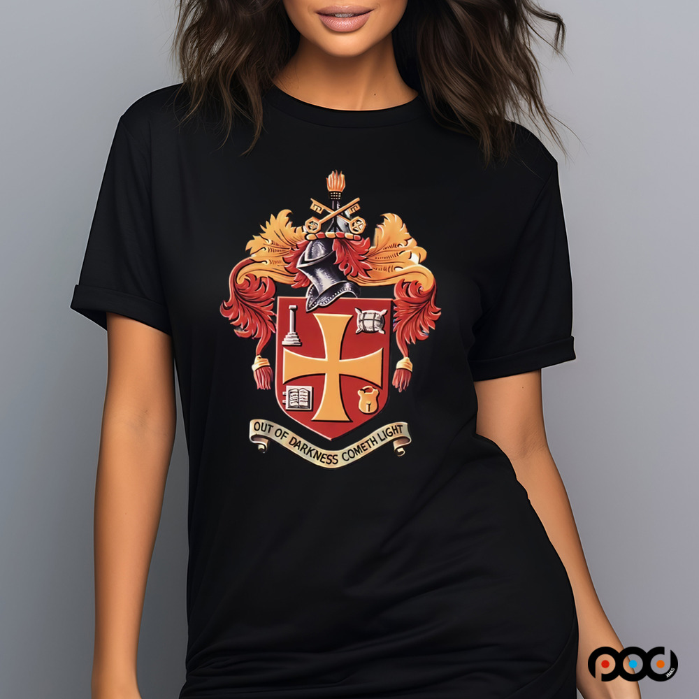 Wolverhampton Coat of Arms out of darkness cometh light shirt