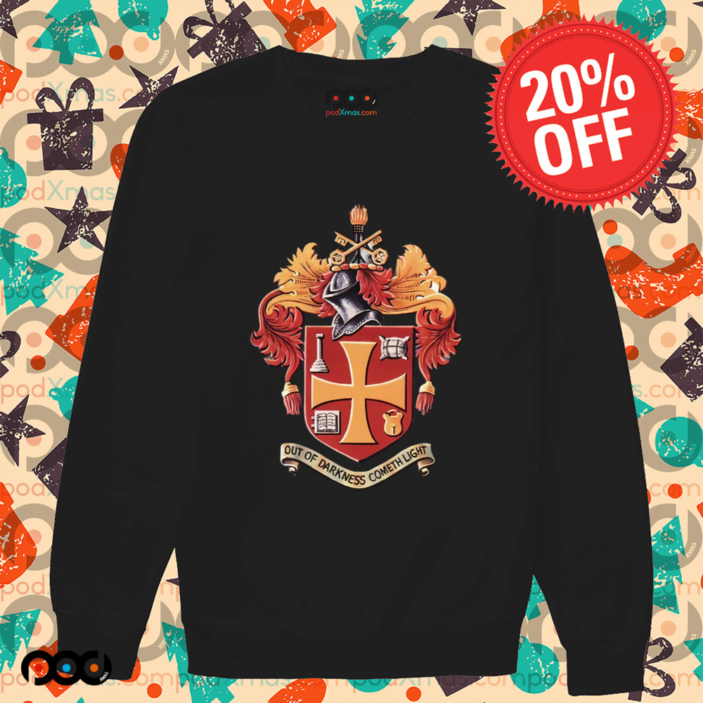 Wolverhampton Coat of Arms out of darkness cometh light shirt