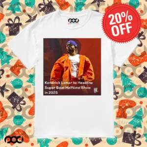 Kendrick Lamar Grammy Winner To Headline The Apple Music Super Bowl Halftime Show 2025 Shirt