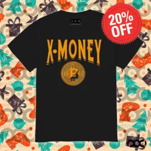 X Money Bitcoin shirt
