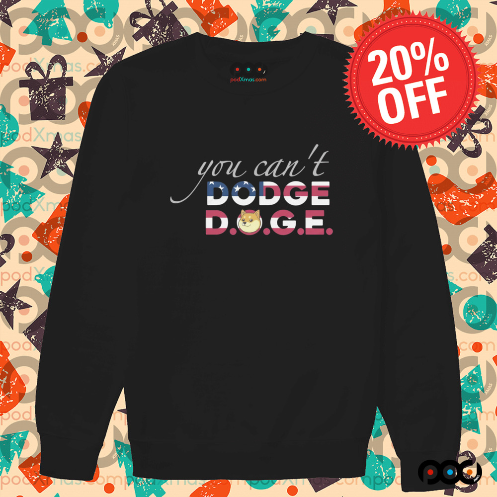 You can't dodge boge shirt