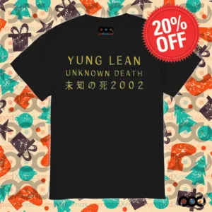 Yung Lean Unknown Death 2002 Album Tour Shirt