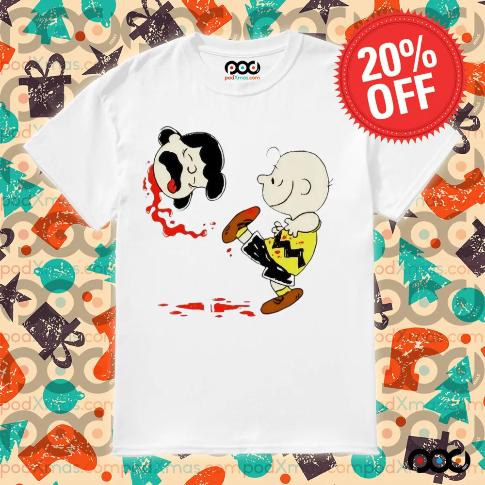 Lucy Is A Punt Charlie Brown And Lucy Van Pelt Shirt