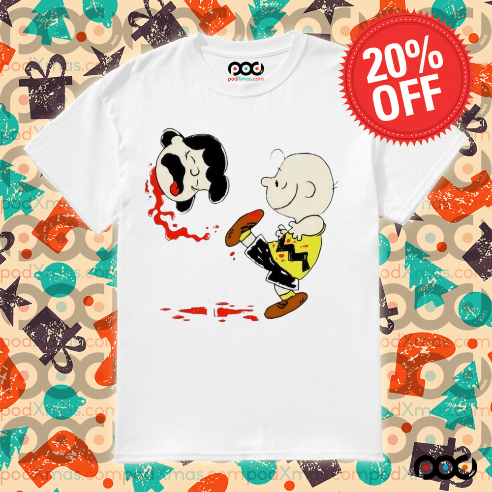 Lucy Is A Punt Charlie Brown And Lucy Van Pelt Shirt