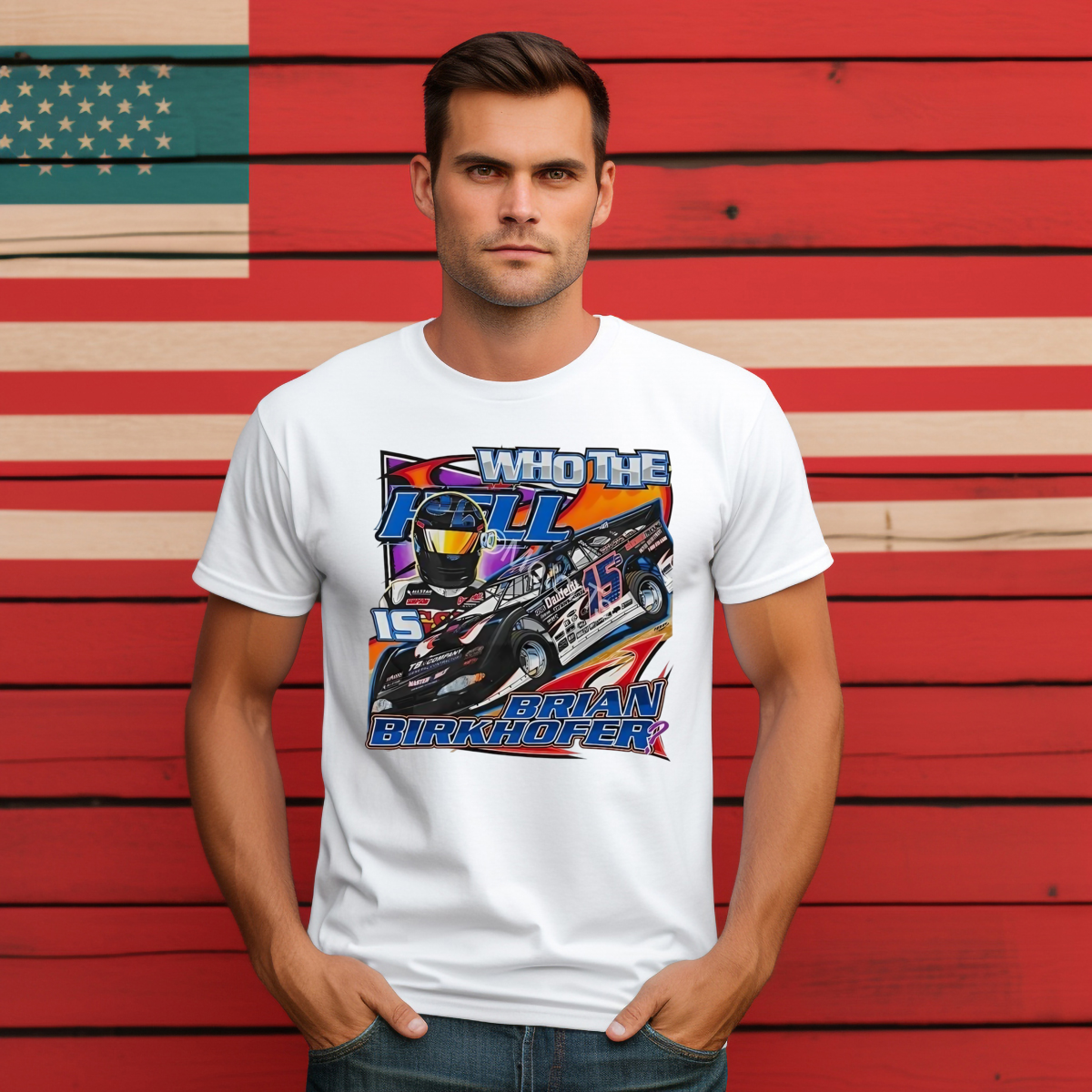 Who the hell is Brian Birkhofer racing shirt