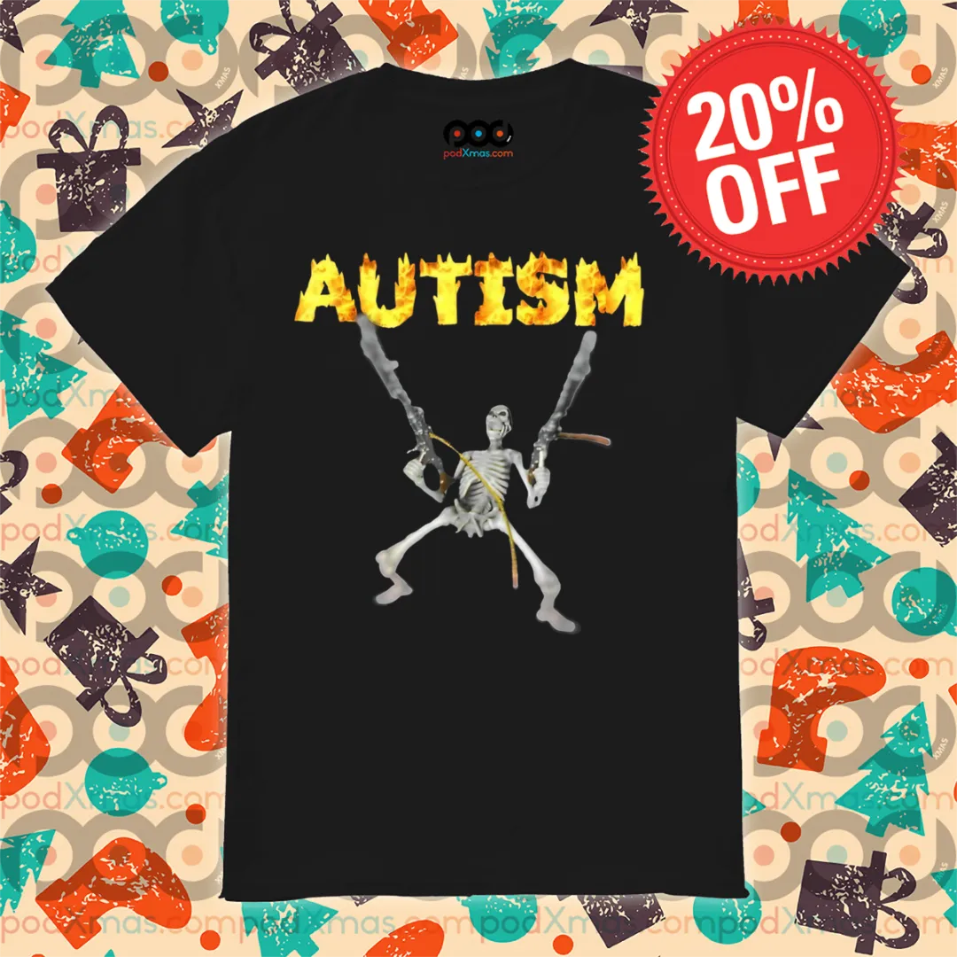 Autism Skeleton Shirt