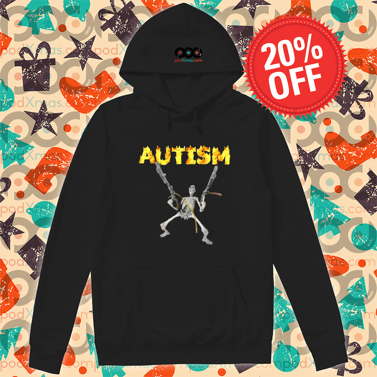 Autism Skeleton Shirt