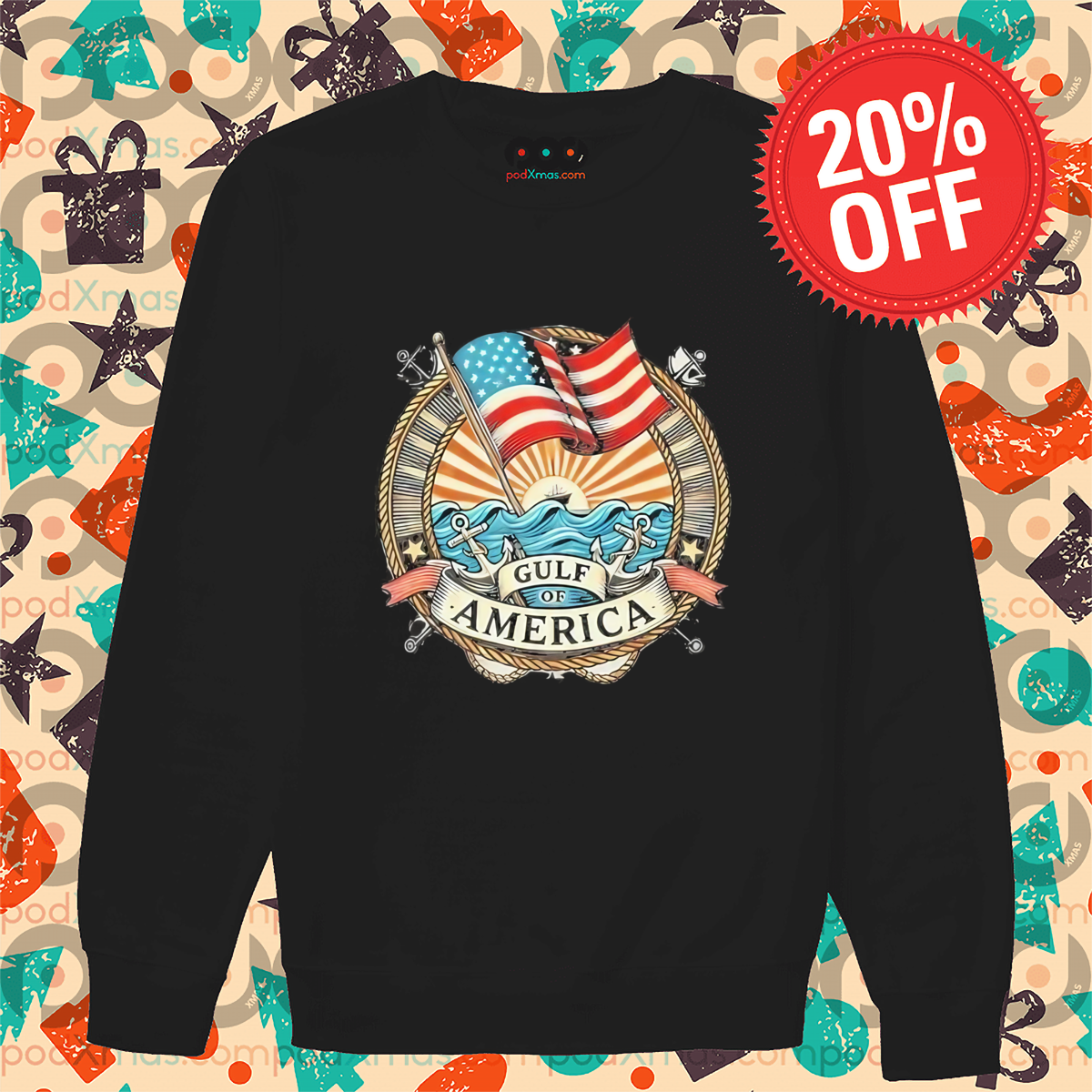 Gulf Of America Patriot Shirt