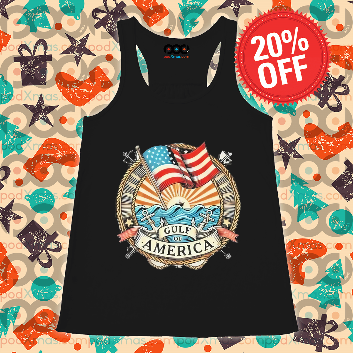 Gulf Of America Patriot Shirt
