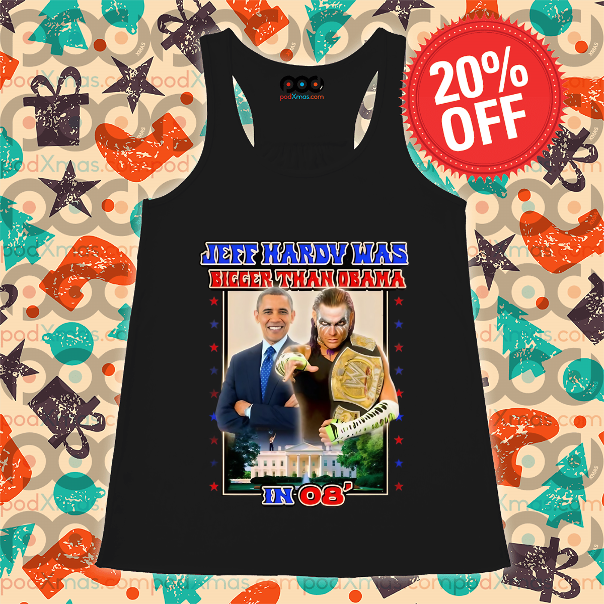 Jeff Hardy Was Bigger Than Obama In 08 Shirt