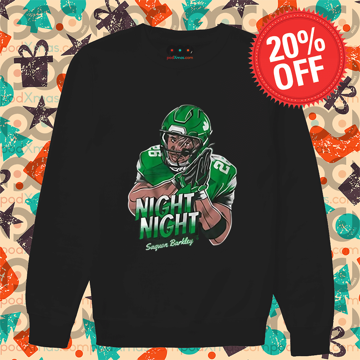 Saquon Barkley Night Night Shirt