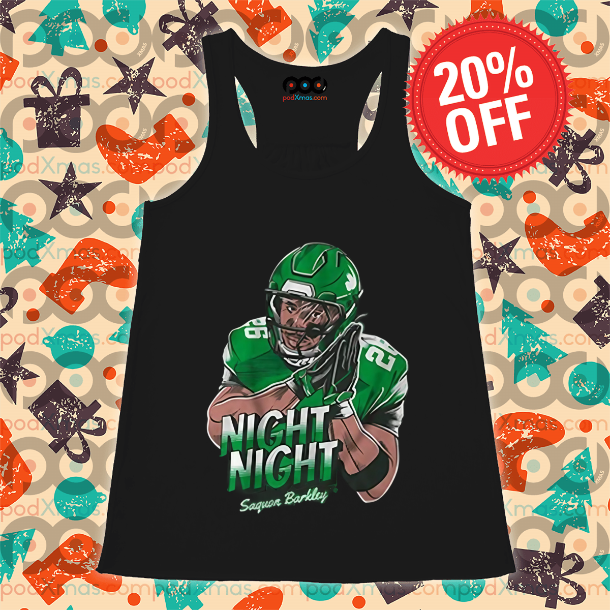 Saquon Barkley Night Night Shirt
