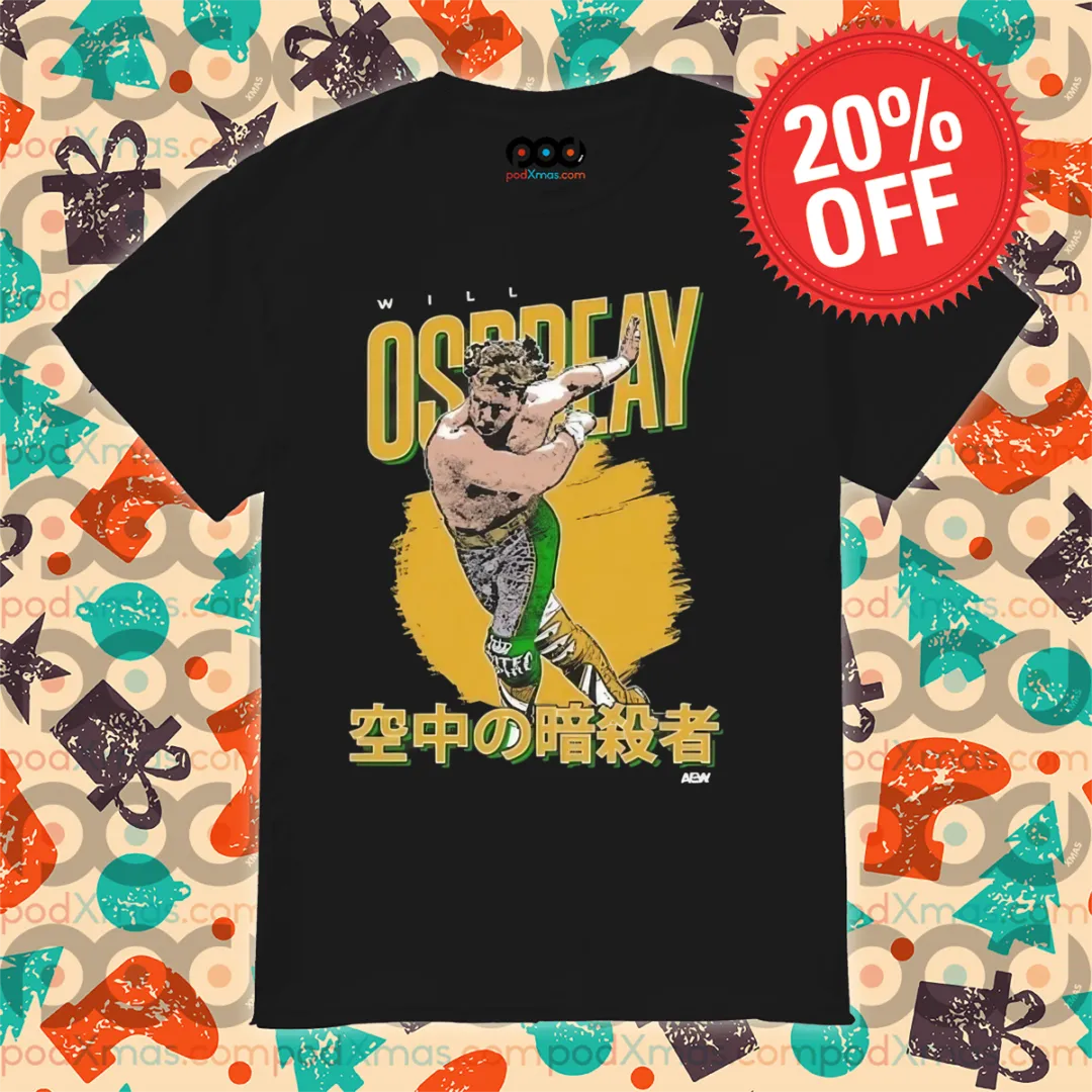 Will Ospreay Hidden Blade AEW Shirt