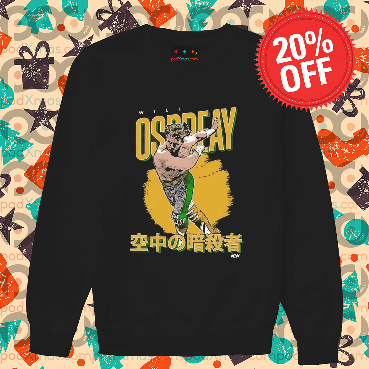 Will Ospreay Hidden Blade AEW Shirt