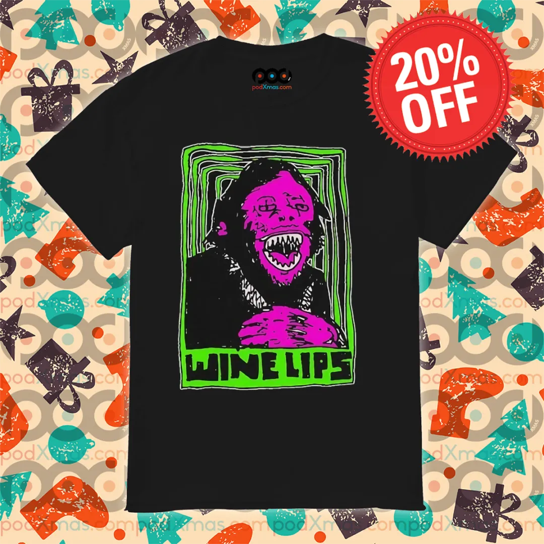 Wine Lips Psych Gorilla Shirt